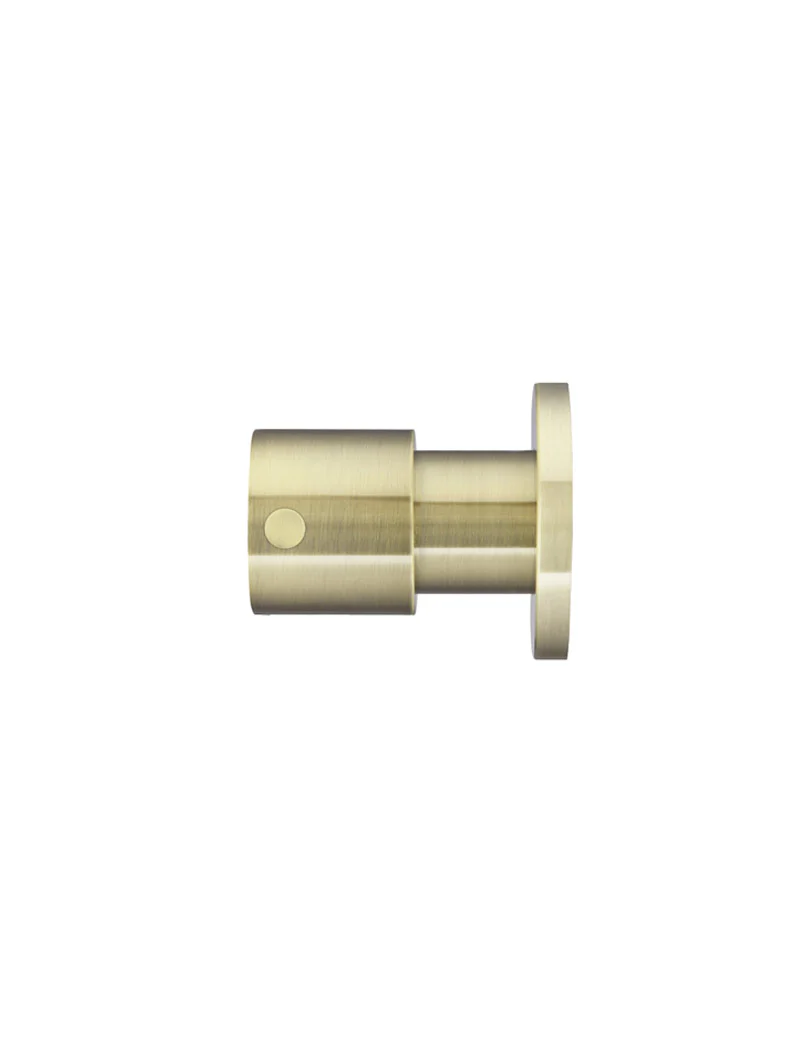 Round Quarter Turn Wall Top Assemblies - PVD Tiger Bronze - Image 2