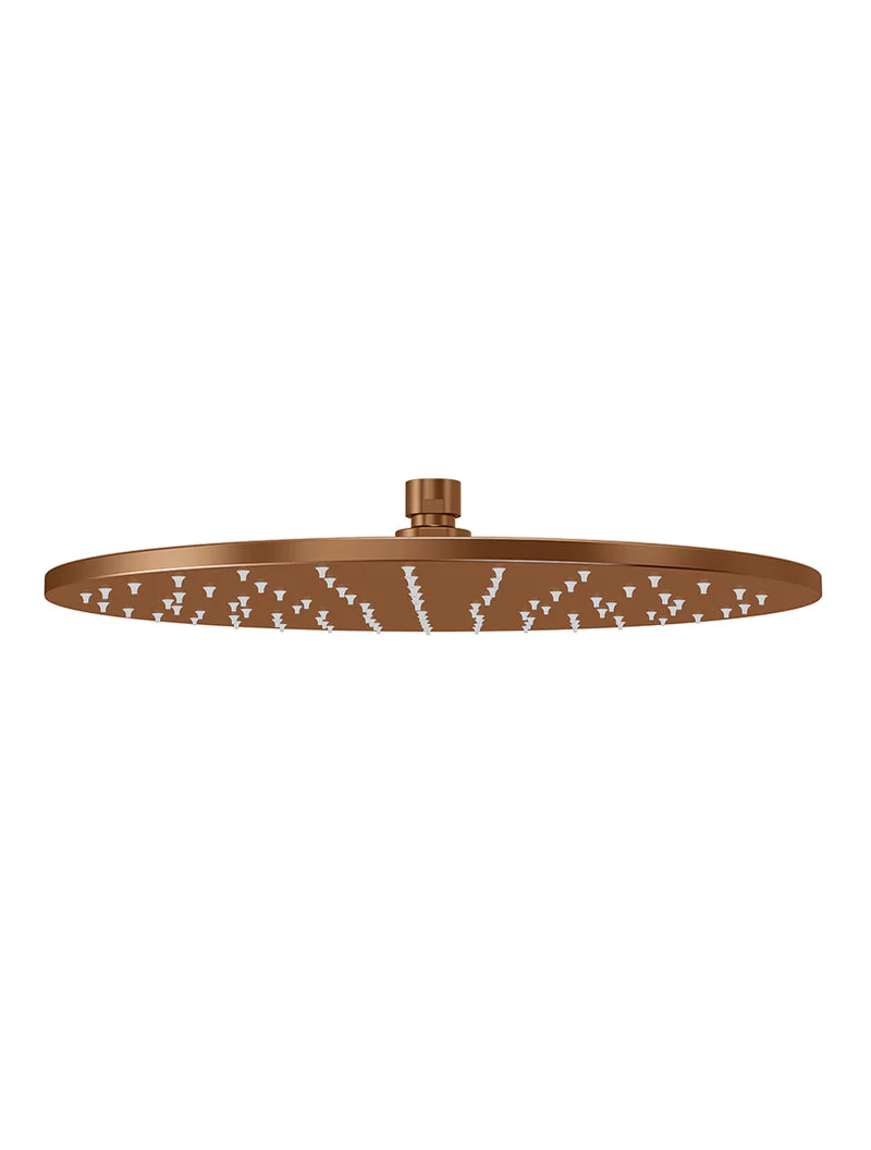 Round Shower Rose 300mm - Lustre Bronze - Image 2