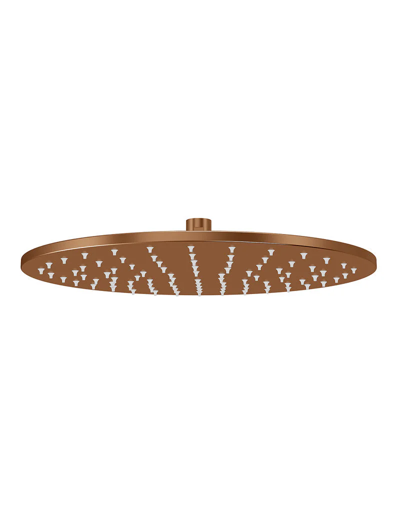 Round Shower Rose 300mm - Lustre Bronze - Image 8