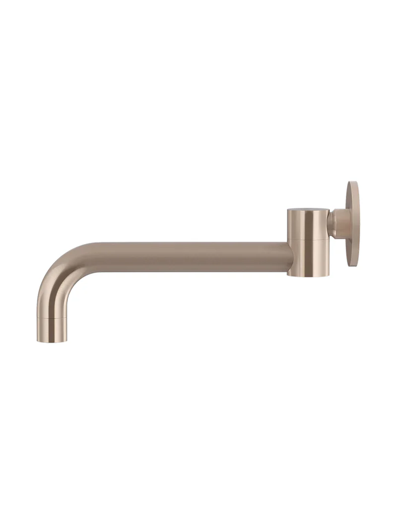 Round Swivel Wall Spout - Champagne - Image 2