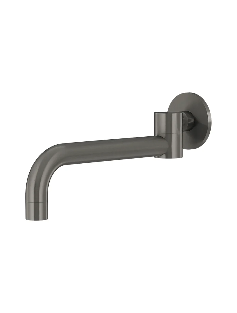 Round Swivel Wall Spout - Shadow Gunmetal - Image 5