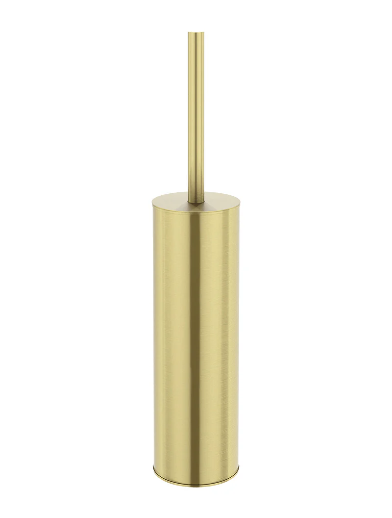 Round Toilet Brush & Holder - PVD Tiger Bronze - Image 3