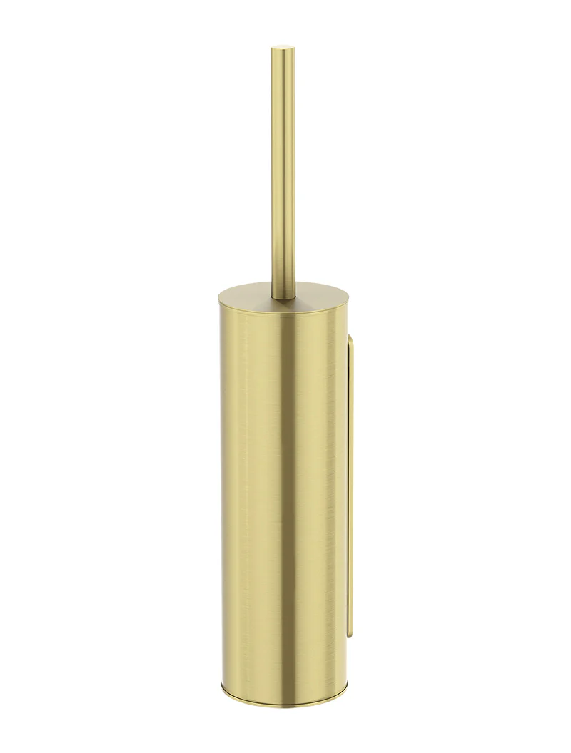 Round Toilet Brush & Holder - PVD Tiger Bronze - Image 4