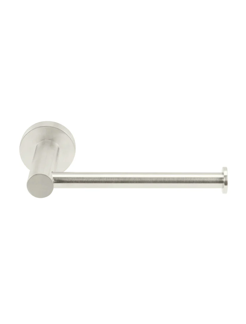 Round Toilet Roll Holder - PVD Brushed Nickel - Image 5