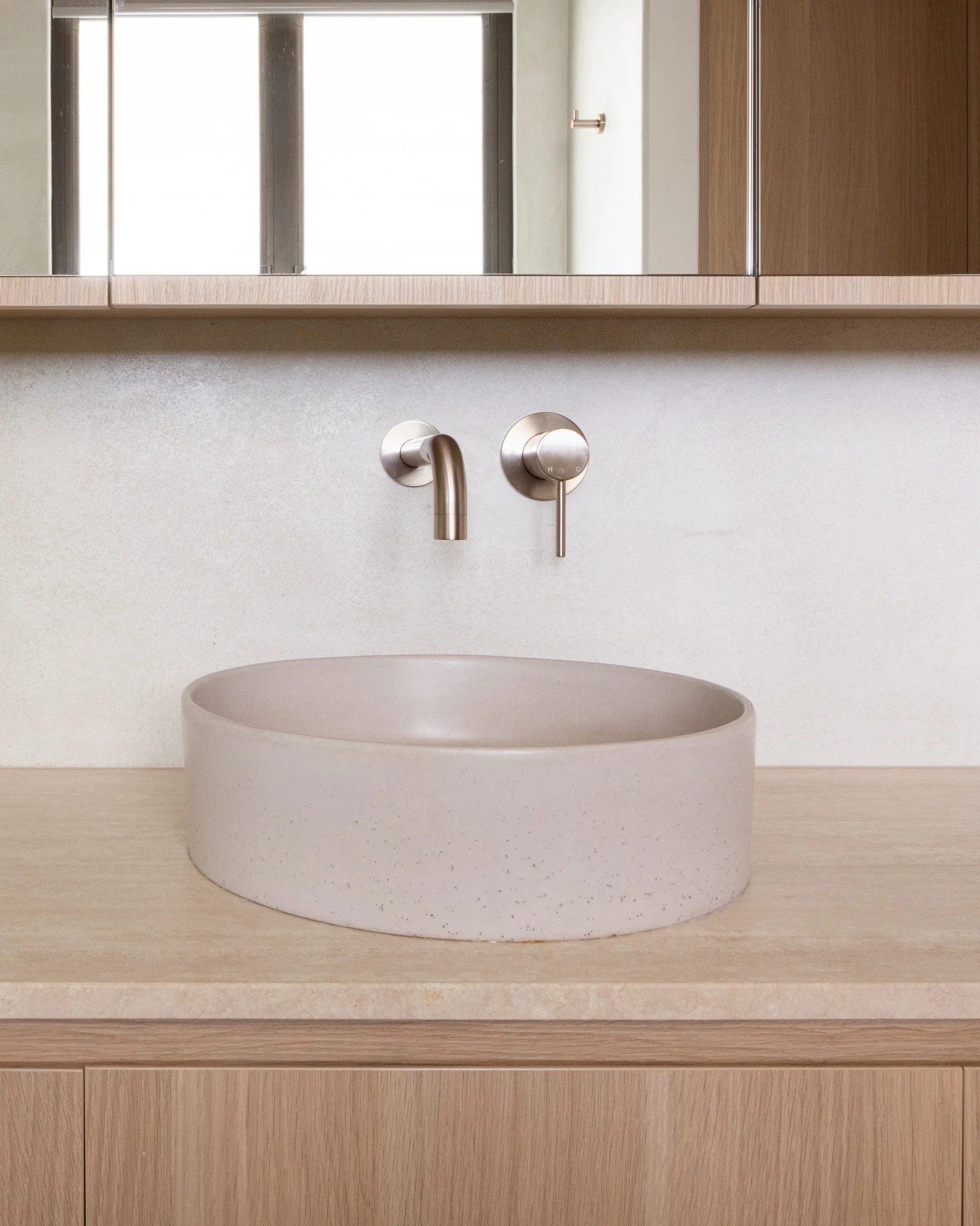 Round Wall Mixer Trim Kit (In-wall Body Not Included) - Champagne - Image 8