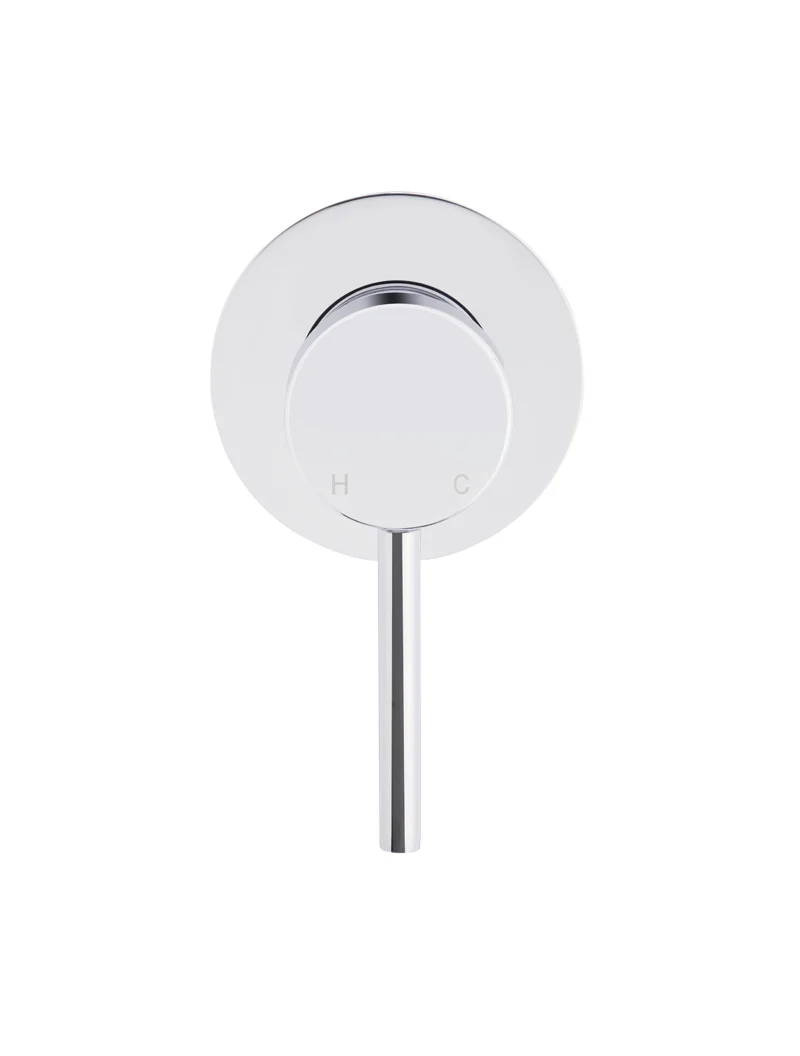 Round Wall Mixer Trim Kit (In-wall Body Not Included) - Polished Chrome - Image 4