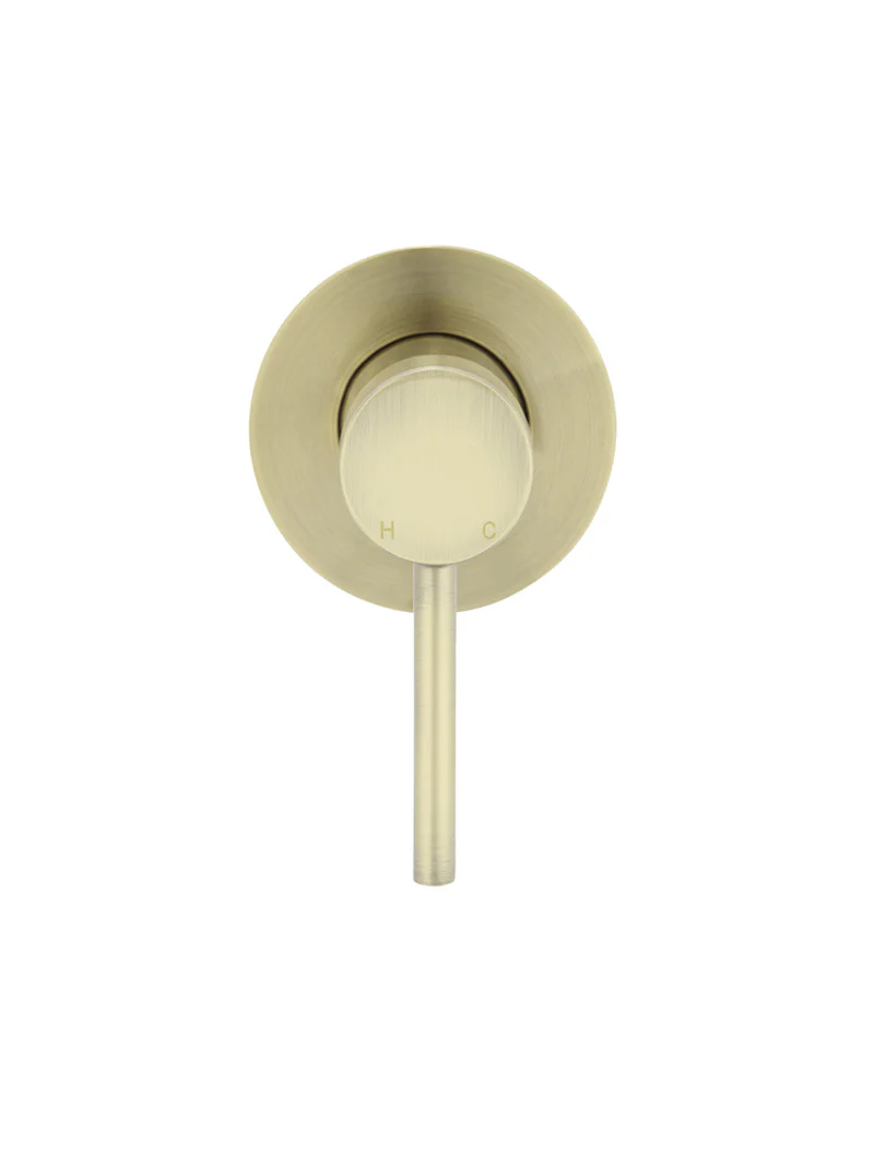 Round Wall Mixer Trim Kit (In-wall Body Not Included) - PVD Tiger Bronze - Image 4