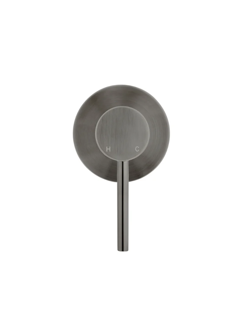 Round Wall Mixer Trim Kit (In-wall Body Not Included) - Shadow Gunmetal - Image 3