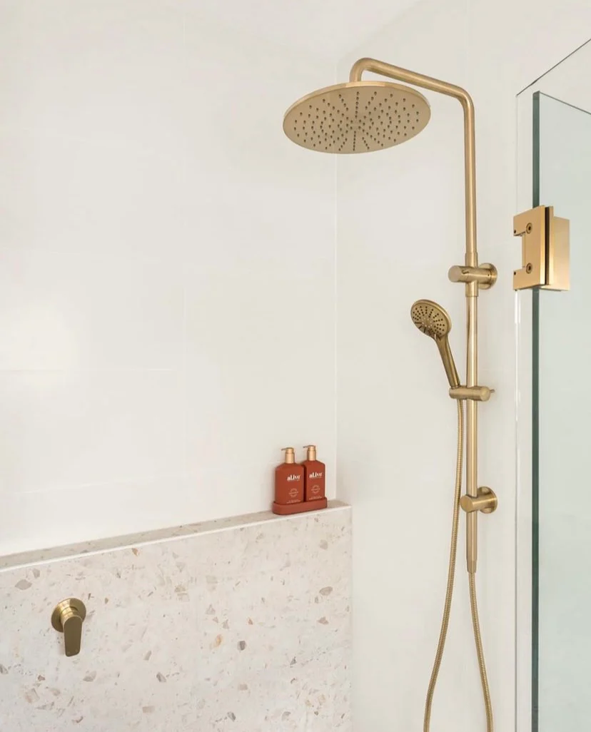 Round Wall Mixer Paddle Handle Trim Kit (In-wall Body Not Included) - PVD Tiger Bronze - Image 5