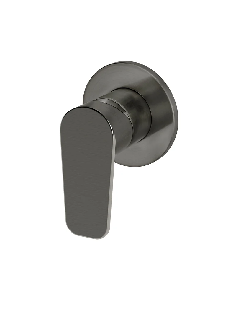 Round Wall Mixer Paddle Handle Trim Kit (In-wall Body Not Included) - Shadow Gunmetal - Image 7