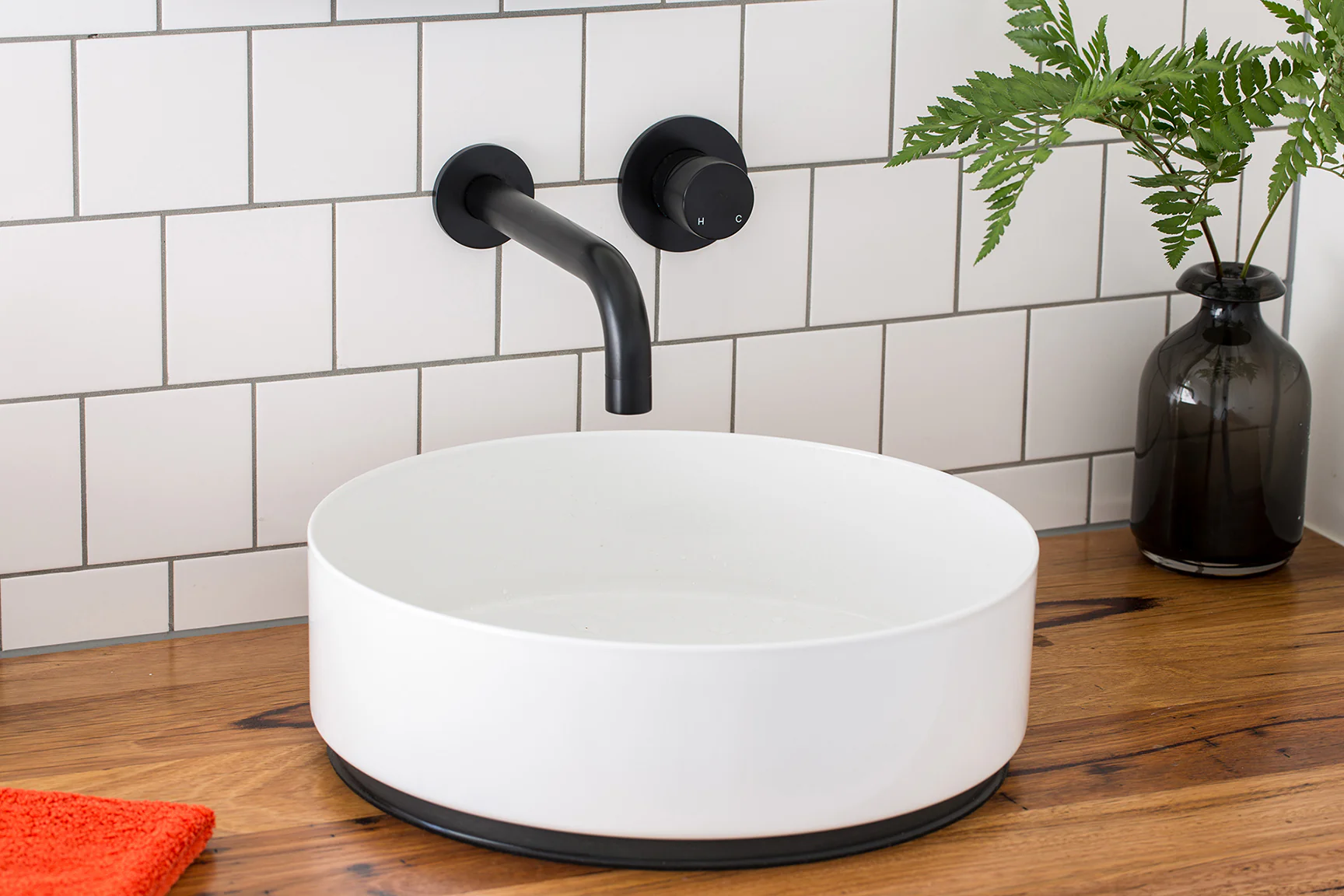 Round Wall Mixer Pinless Handle Trim Kit (In-wall Body Not Included) - Matte Black - Image 5