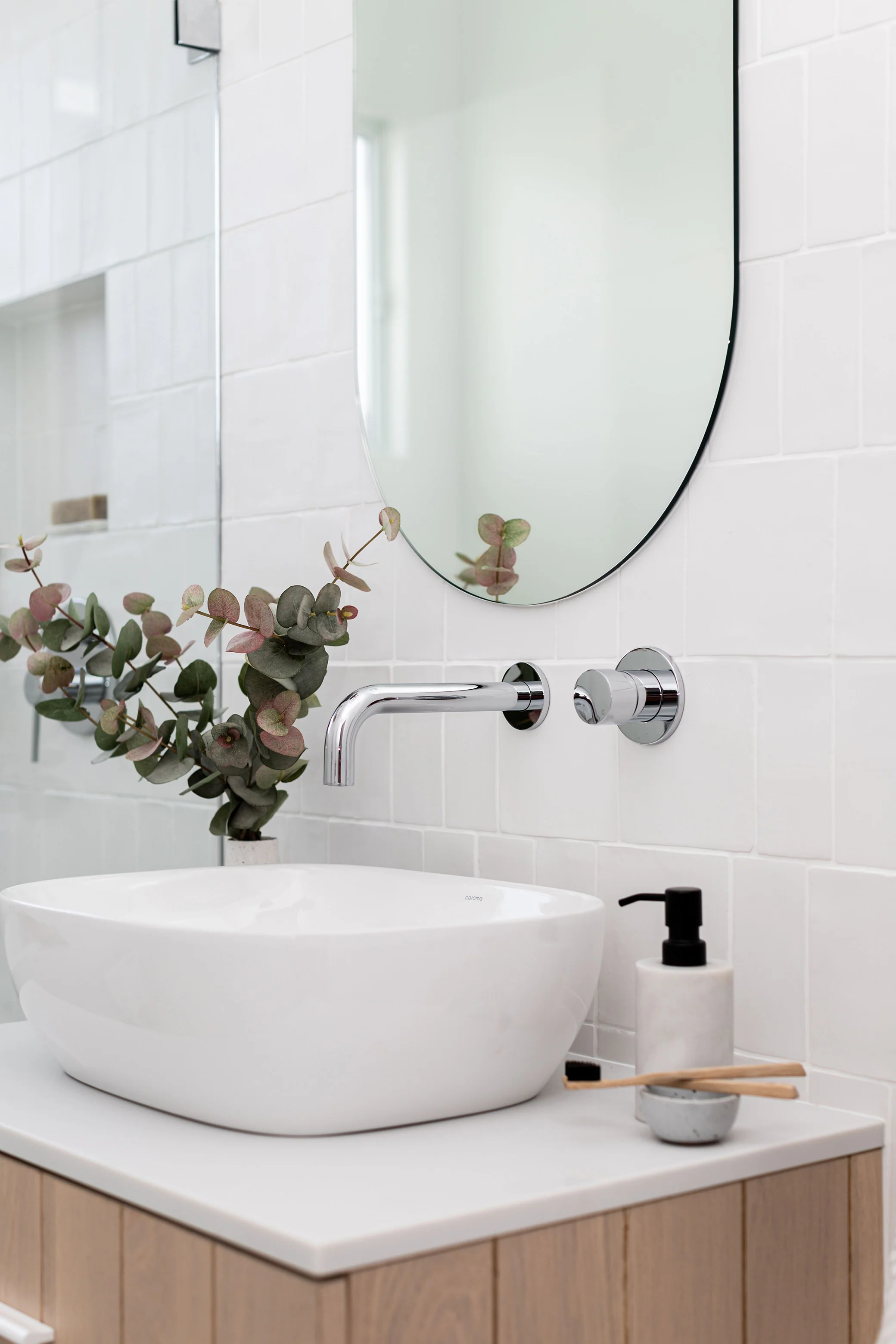 Round Wall Mixer Pinless Handle Trim Kit (In-wall Body Not Included) - Polished Chrome - Image 4