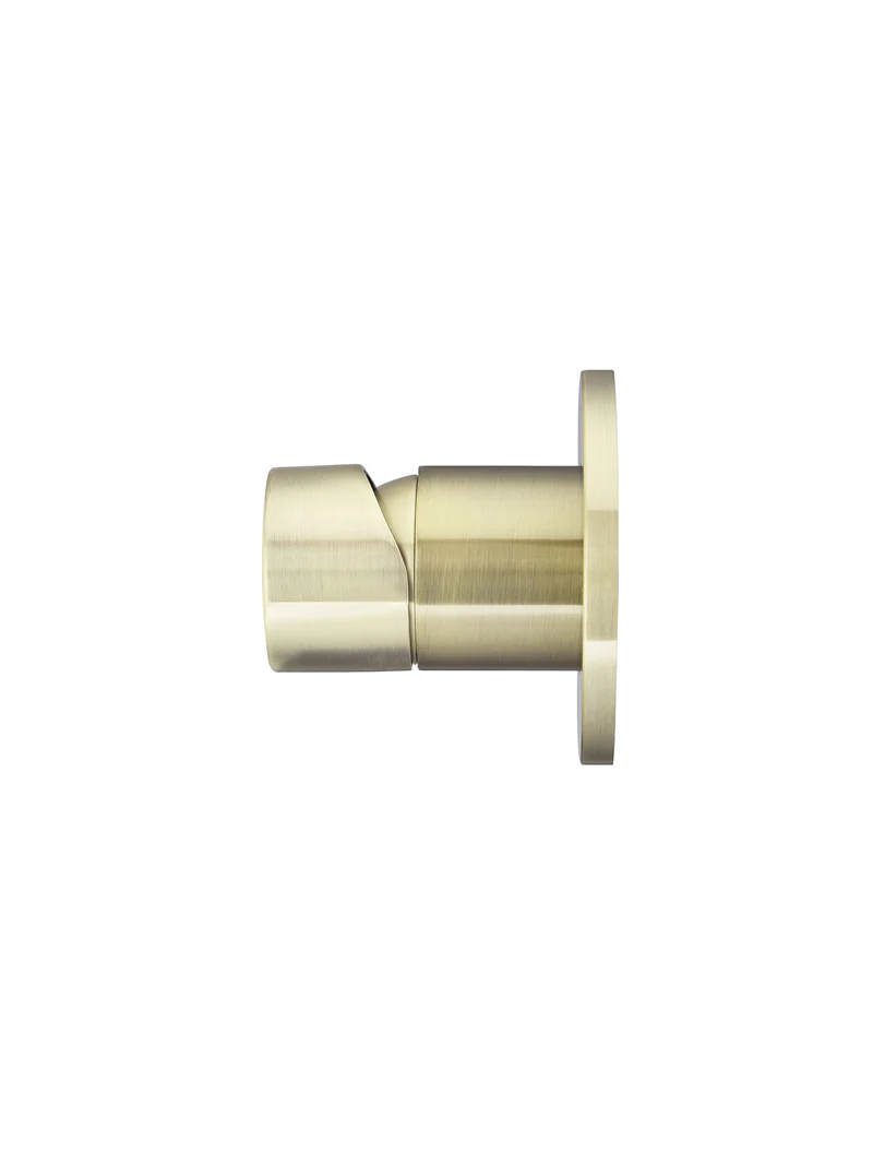 Round Wall Mixer Pinless Handle Trim Kit (In-wall Body Not Included) - PVD Tiger Bronze - Image 2