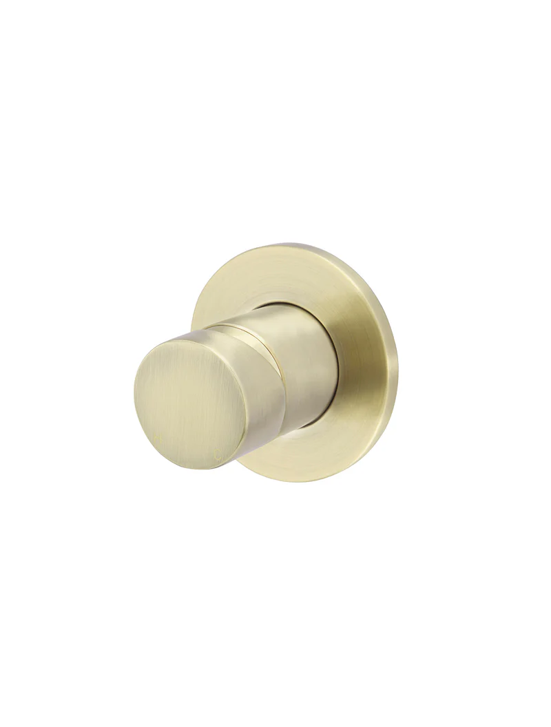 Round Wall Mixer Pinless Handle Trim Kit (In-wall Body Not Included) - PVD Tiger Bronze - Image 3