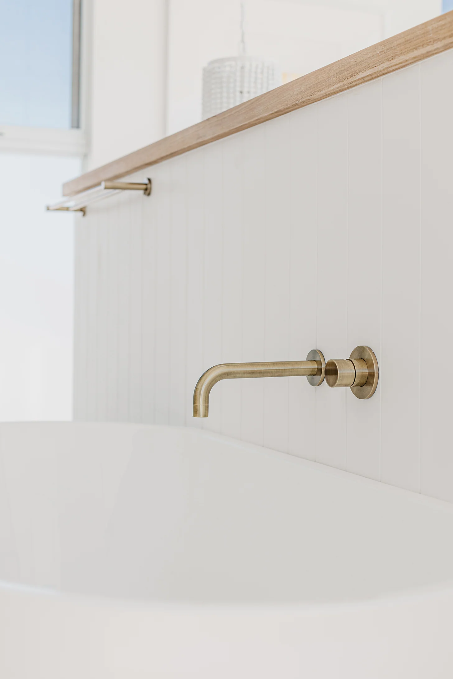 Round Wall Mixer Pinless Handle Trim Kit (In-wall Body Not Included) - PVD Tiger Bronze - Image 4