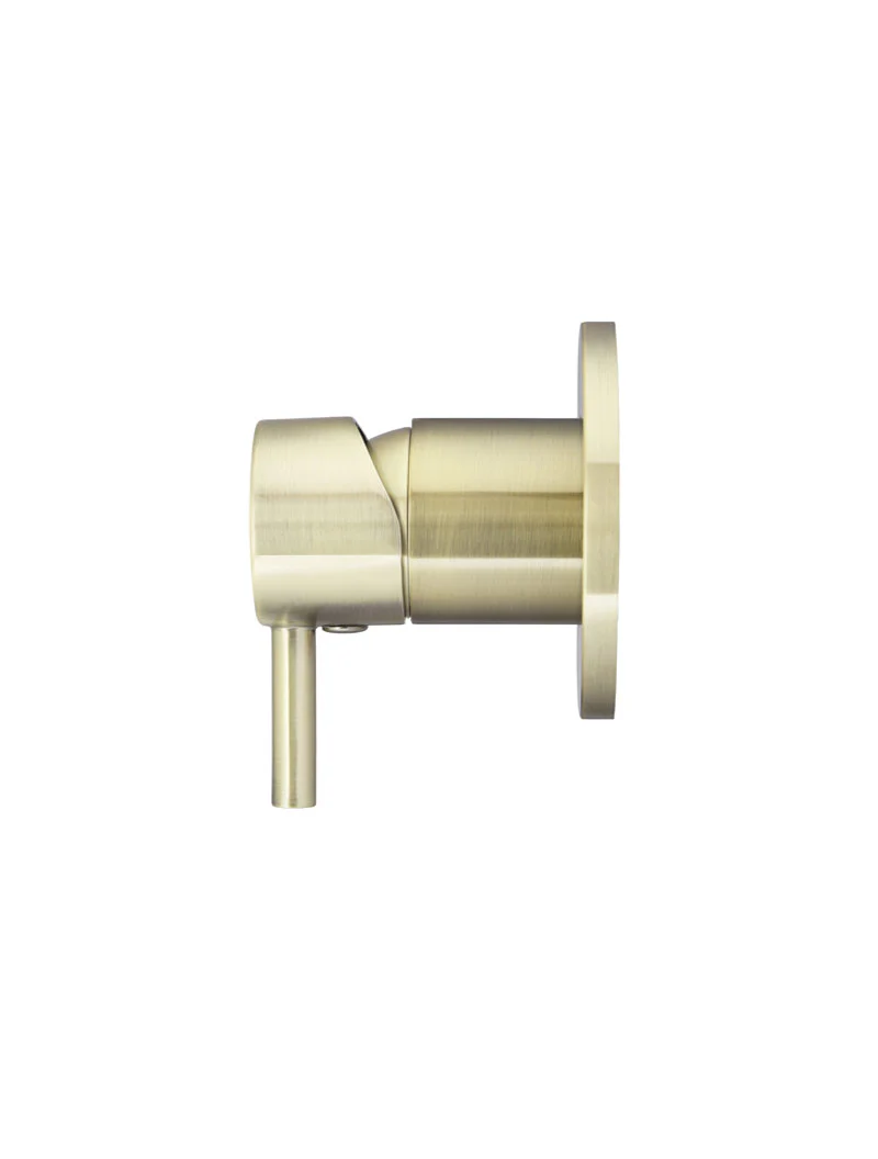 Round Wall Mixer Short Pin lever Trim Kit (In-wall Body Not Included) - PVD Tiger Bronze - Image 2