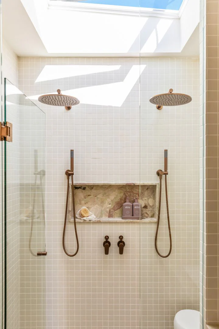 Shower Door Round Handle - Lustre Bronze - Image 4