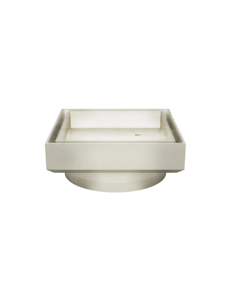 Shower Waste with Tile Insert - PVD Brushed Nickel - Image 8