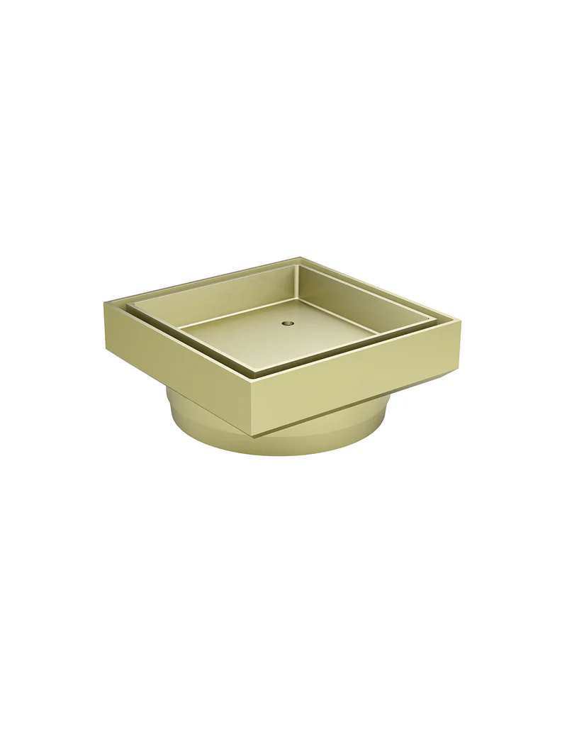 Shower Waste with Tile Insert - PVD Tiger Bronze - Image 2