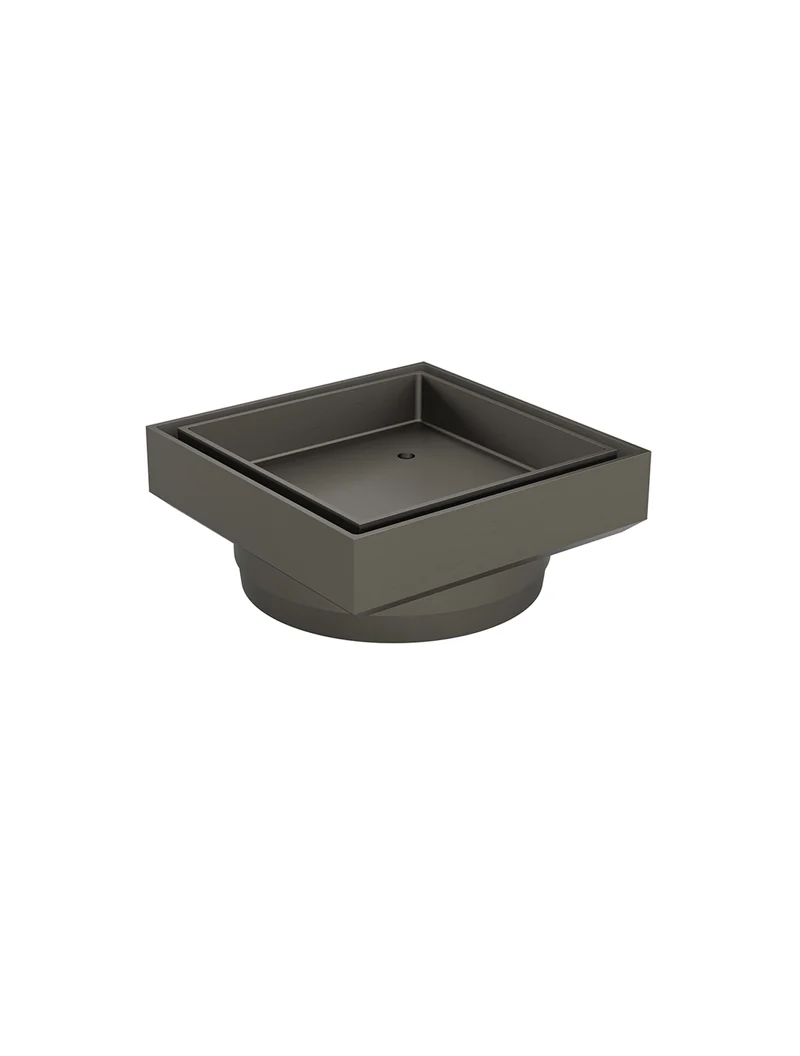 Shower Waste with Tile Insert - Shadow Gunmetal - Image 2