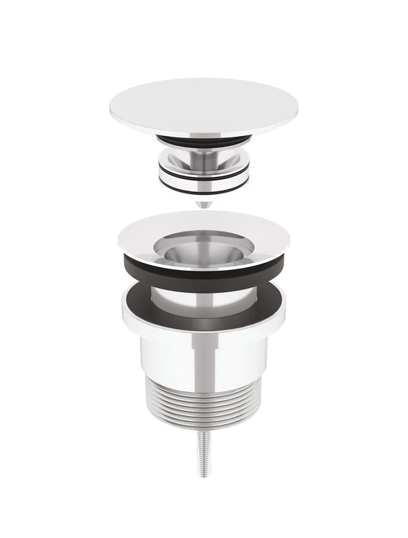 Universal all-in-one Pop Up Waste - Basin & Bath - Polished Chrome - Image 3