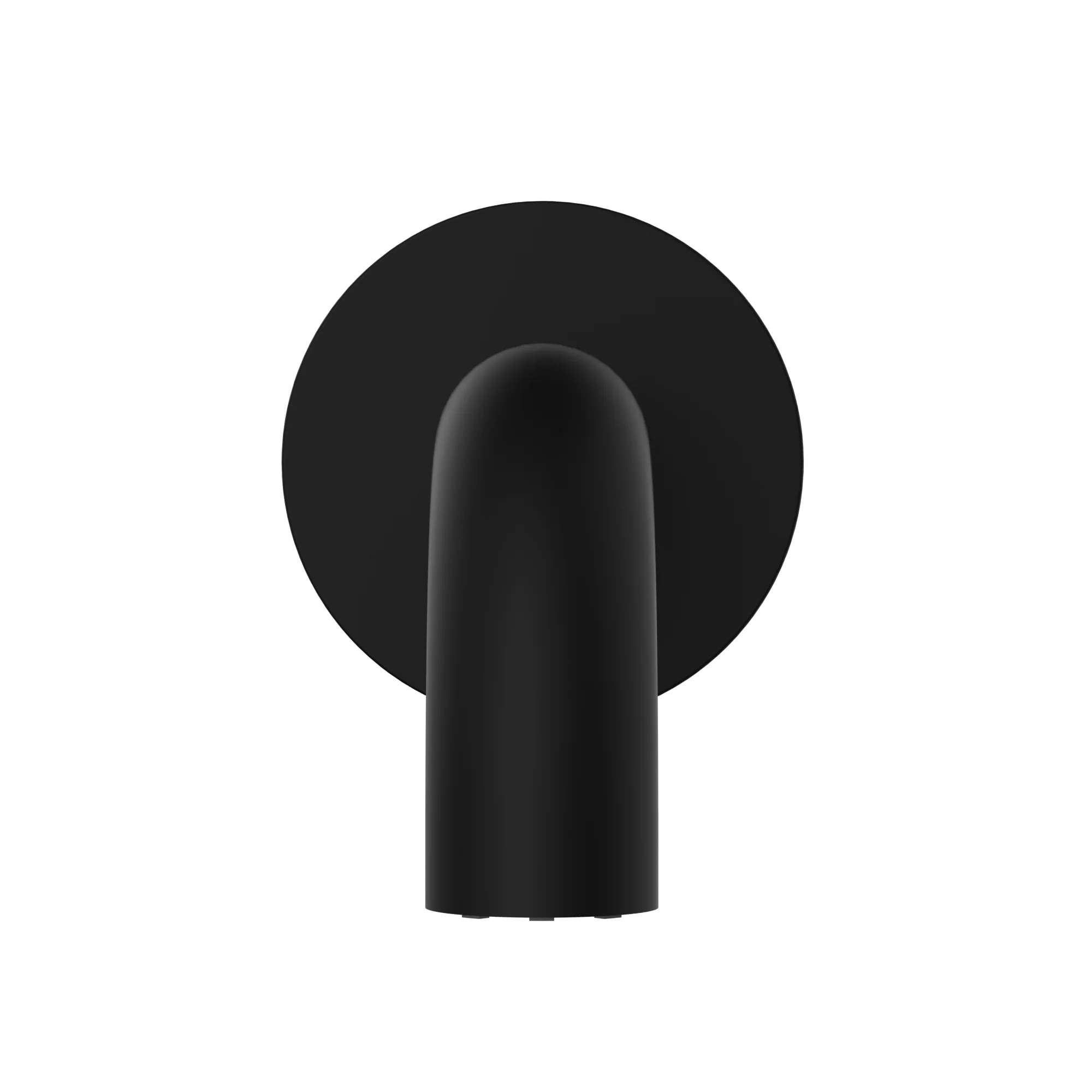 Universal Round Curved Spout 170mm - Matte Black - Image 3