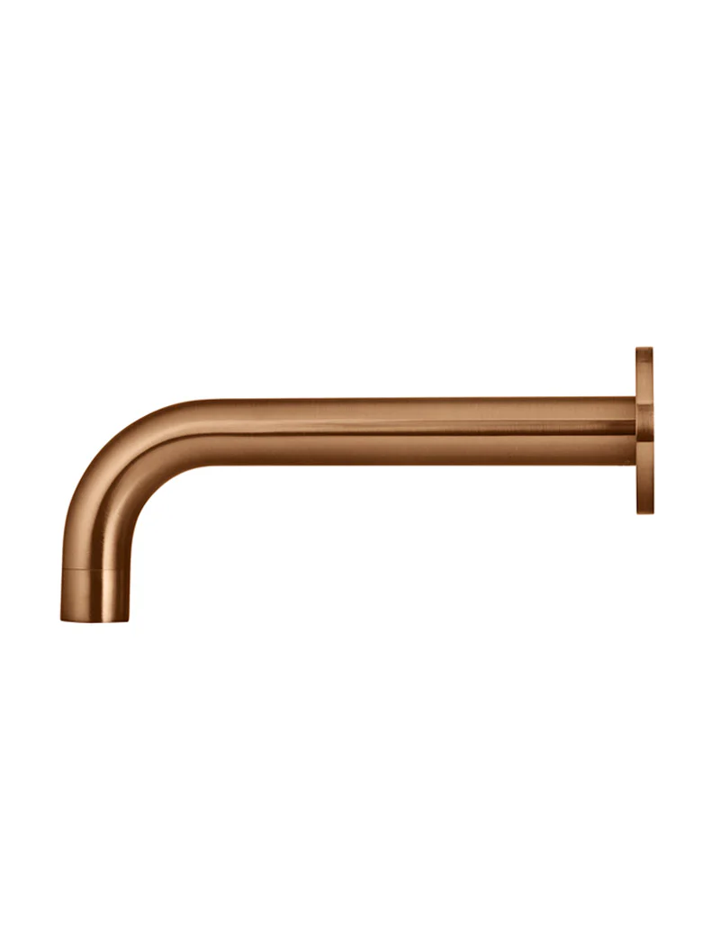 Universal Round Curved Spout - Lustre Bronze - Image 2