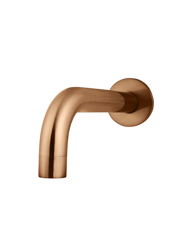 Universal Round Curved Spout - Lustre Bronze - Image 6